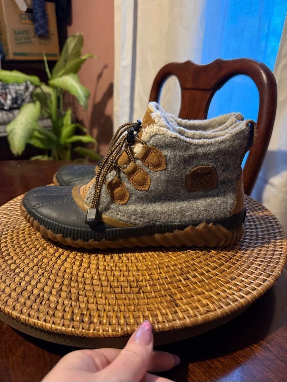 Sorel waterproof rubber